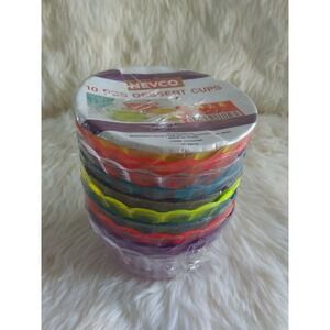 Vintage Nevco 10 pcs dessert cups New OLD Stock